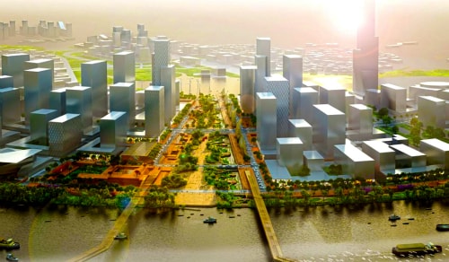 Quảng trường trung tâm Thủ Thiêm được kiến nghị mang tên Chủ tịch Hồ Chí Minh