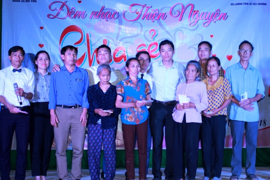 Đêm nhạc thiện nguyện quyên góp 66 triệu đồng trao cho hoàn cảnh khó khăn