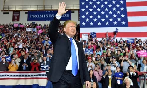 Trump tuyên bố 100% tái tranh cử tổng thống