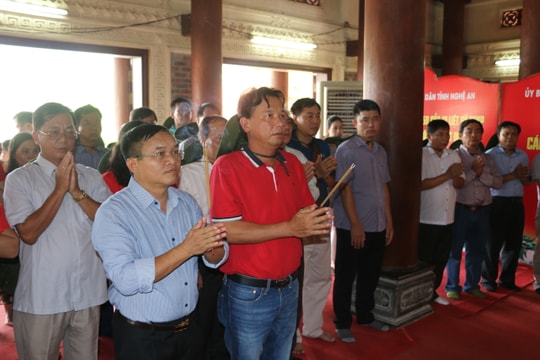 Viện Kiểm sát cấp cao tại TP.HCM dâng hương tại Truông Bồn 