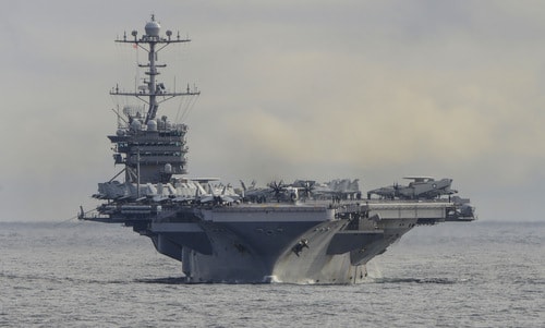 Tàu sân bay Mỹ tới Bắc Cực lần đầu sau 27 năm