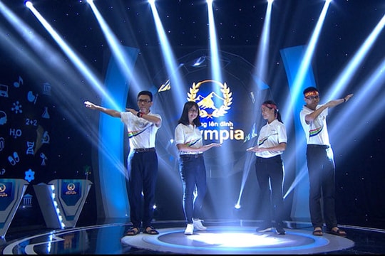 Nam sinh Nghệ An "thắng tuyệt đối" ở cuộc thi tuần Olympia