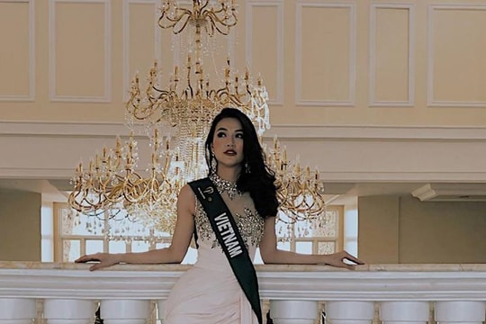 Vóc dáng gợi cảm của người đẹp Việt đang thi Hoa hậu Trái đất 2018