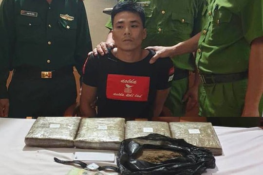 Mang gần 5kg cần sa vào khách sạn giao dịch