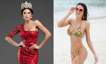 Đường cong nóng bỏng của tân Hoa hậu Hòa bình Quốc tế