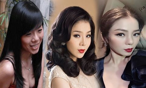 Bất ngờ nhan sắc Lệ Quyên trước khi nâng mũi và sau khi tháo sụn