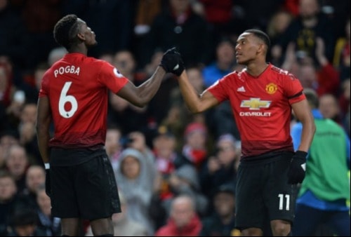 Martial và Pogba tỏa sáng, Man Utd thắng trở lại