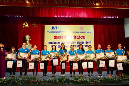  Hơn 1.300 sinh viên tham gia thi tìm hiểu bảo hiểm tiền gửi