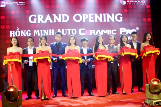 Khai trương tổ hợp chăm sóc và hoàn thiện xe hơi hiện đại tại Tp Vinh
