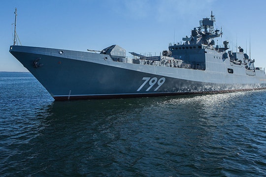 Nga điều khinh hạm trang bị tên lửa hành trình tới Địa Trung Hải