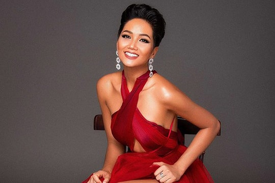 H’hen Niê tiết lộ tăng cân sau thời gian luyện tập thi Miss Universe