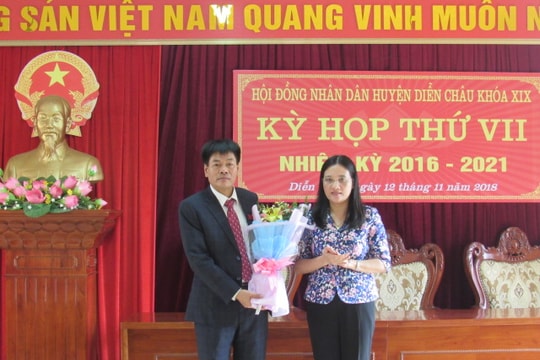 Diễn Châu bầu Chủ tịch UBND huyện mới