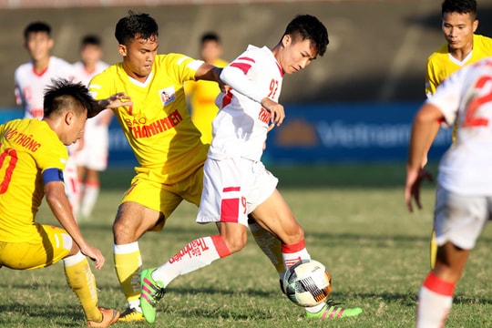 Bằng điểm Viettel, SLNA vẫn dừng bước tại VCK U21 Quốc gia 