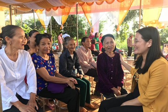 Phó Chủ tịch HĐND tỉnh dự Ngày hội Đại đoàn kết tại Nghĩa Đàn