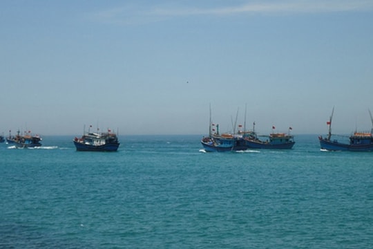 Cảnh báo vùng áp thấp nhiệt đới có thể mạnh lên thành áp thấp nhiệt đới ngoài Biển Đông