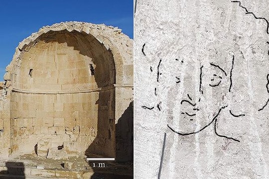 Phát hiện bức tranh hiếm khuôn mặt Chúa Jesus hơn 1.500 tuổi