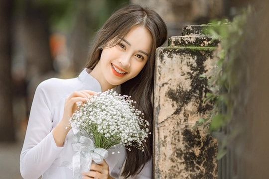 Ngắm vẻ trong trẻo của Á khôi 1 Hoa khôi Sinh viên Việt Nam