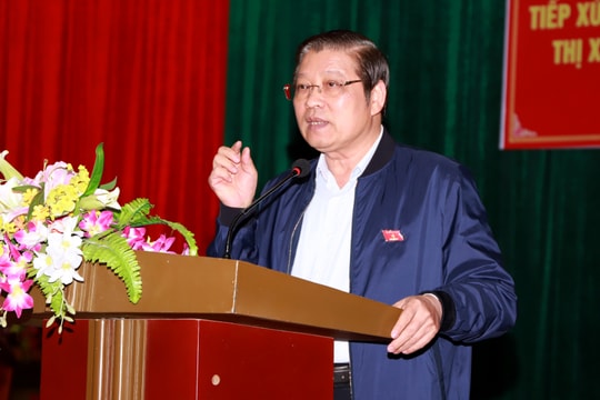 Đồng chí Phan Đình Trạc: “Không có cái gì của cán bộ ngoài tầm kiểm soát của nhân dân“