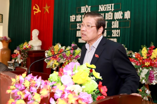 Đồng chí Phan Đình Trạc đề nghị đối thoại giải quyết tồn tại tái định cư thủy điện Hủa Na