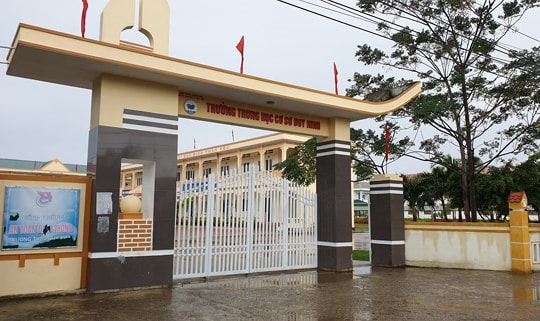 Trần tình của cô giáo Quảng Bình cho học sinh tát bạn