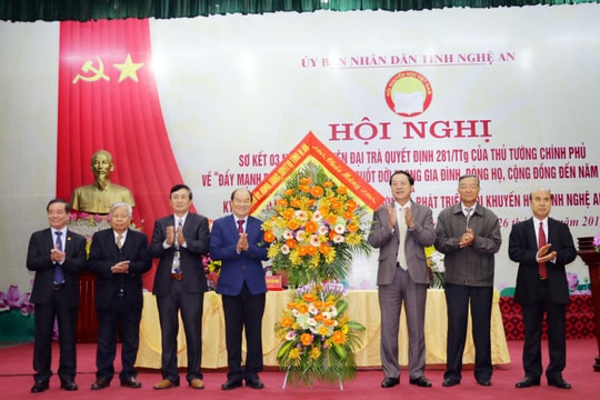 Hội Khuyến học Nghệ An kỷ niệm 20 năm thành lập