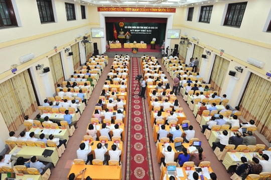 Danh sách 30 lãnh đạo chủ chốt HĐND tỉnh Nghệ An lấy phiếu tín nhiệm