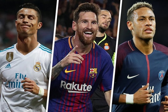 Messi vượt Ronaldo; Neymar ghi danh lịch sử; Harry Kane = Bale + 100 triệu euro