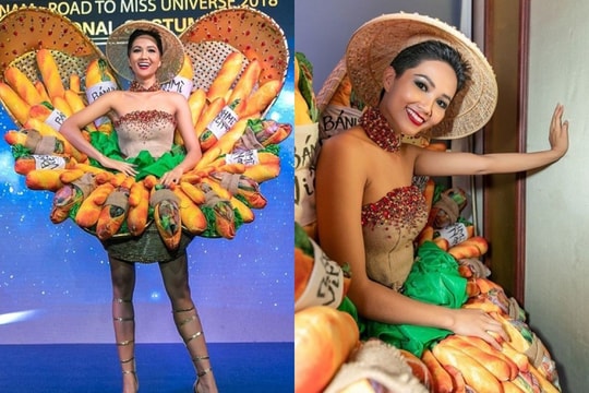 Trang phục “Bánh Mì” của H'Hen Niê được truyền thông quốc tế khen nhiều hơn chê