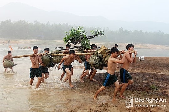 Nghệ An triển khai diễn tập khu vực phòng thủ cấp huyện năm 2019