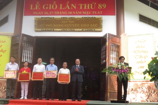 Lễ tưởng niệm 89 năm ngày mất cụ Phó bảng Nguyễn Sinh Sắc