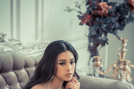 Tiểu Vy lộng lẫy, xinh như công chúa