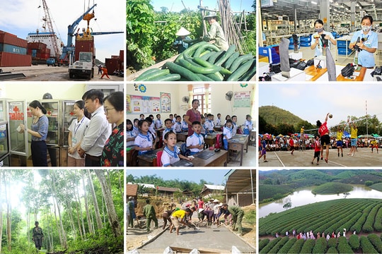 [Infographics] Kết quả thực hiện các chỉ tiêu chủ yếu năm 2018