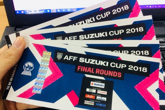 Vé chung kết AFF Cup tại Mỹ Đình có giá từ 200.000 đến 600.000 đồng