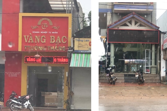 Nghệ An: Xử phạt các chủ cơ sở kinh doanh vàng, ngoại tệ trái pháp luật