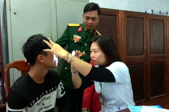 Các địa phương khám tuyển nghĩa vụ quân sự năm 2019