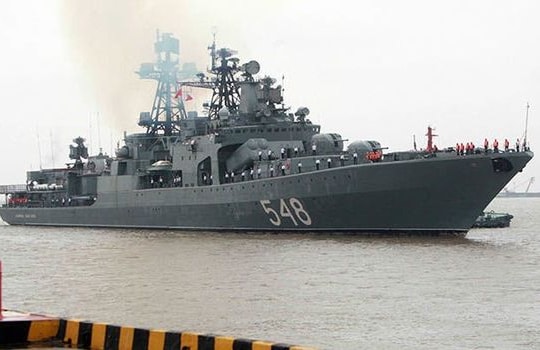 Tàu chiến Nga ùn ùn tới Ấn Độ tập trận “nắn gân” Ukraine, NATO