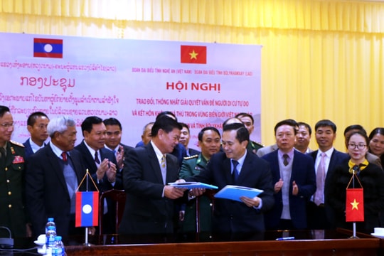 Nghệ An có hơn 3.500 người di cư tự do, kết hôn không giá thú ở Bôlykhămxay (Lào)