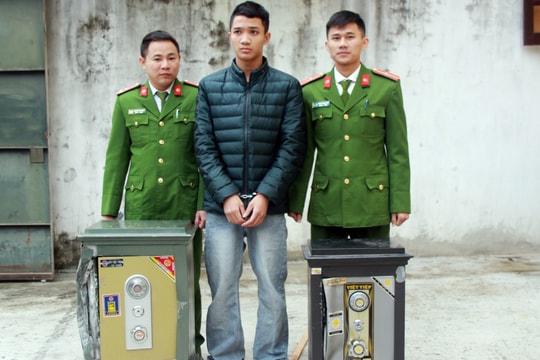 Hơn 2 tháng, thực hiện trót lọt 7 vụ trộm tài sản