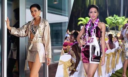 “Bí kíp” khoe chân dài của H'Hen Niê tại Miss Universe