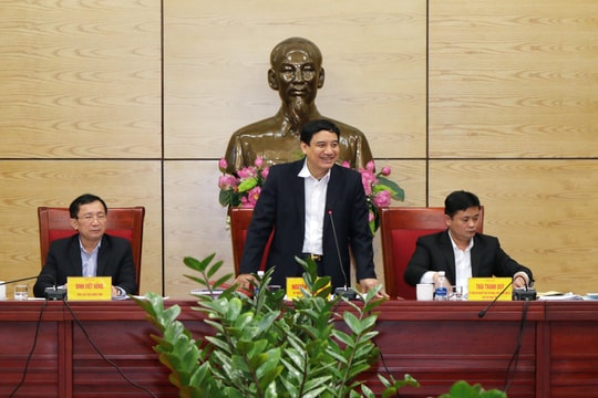 Hoàn thành các quy hoạch, thúc đẩy thu hút đầu tư vào Nghệ An