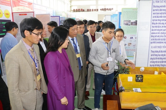 204 dự án tham dự cuộc thi Khoa học kỹ thuật cấp tỉnh