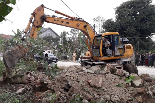 Bảo vệ thi công Dự án nâng cấp Quốc lộ 48E đoạn qua xã Nghi Thịnh (Nghi Lộc)