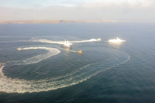 Bộ Ngoại giao Nga giải thích sự hiện diện của quân đội ở biển Azov