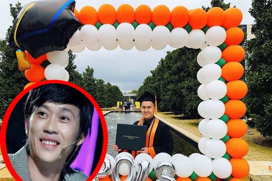 Hoài Linh khoe con trai ruột tốt nghiệp trường đại học danh tiếng ở Mỹ