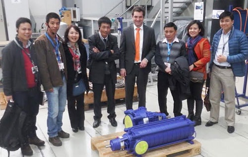 Bơm không dùng điện, tự đưa nước sạch lên độ cao gần 1.300 m