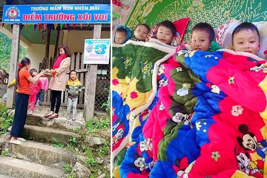 Góp gà đen, nếp cẩm đổi lấy chăn ấm cho học sinh