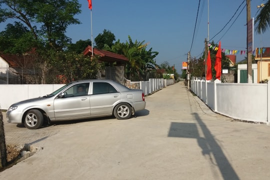 Hưng Nguyên có thêm 3 xã hoàn thành về đích nông thôn mới