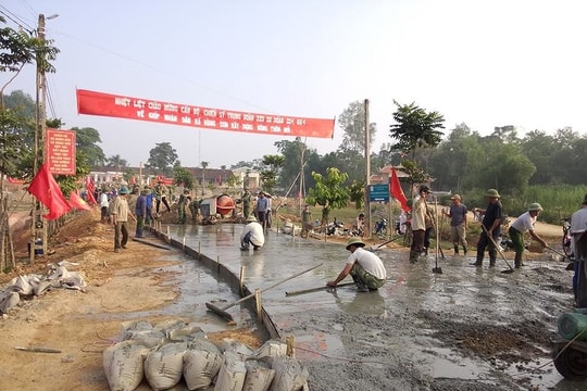 Cộng đoàn giáo dân Nghệ An hiến trên 15.466m2 đất xây dựng nông thôn mới