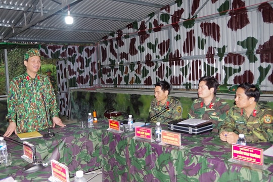 Nâng cao chất lượng huấn luyện, SSCĐ của LLVT tỉnh