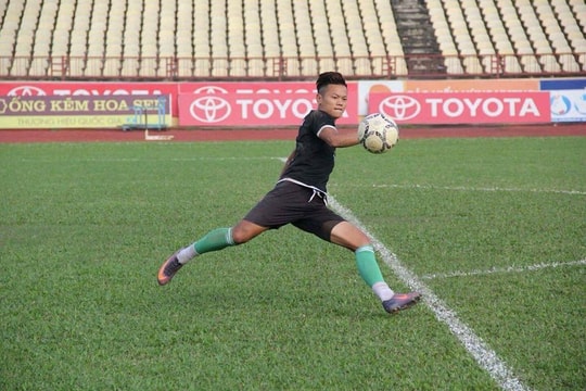 Thủ môn của U21 SLNA sẽ Nam tiến